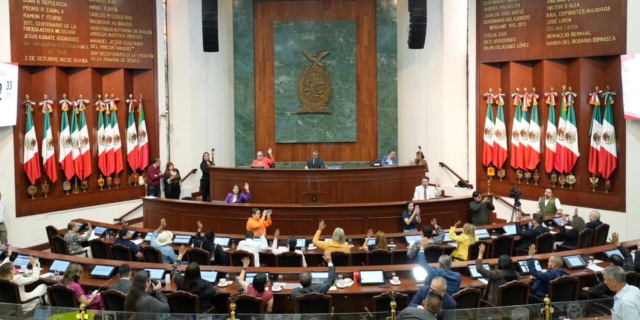CONGRESO DE SINALOA APRUEBA REFORMA CONSTITUCIONAL PARA PROHIBIR EL NEPOTISMO ELECTORAL Y LA REELECCIÓN INMEDIATA